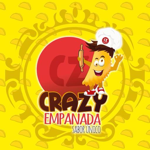 Crazy Empanadas logo featuring the mascot character